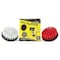 Drillbrush Cleaning Supplies - Drill Brush - Grout Cleaner - Soft White / Stiff 4in-S-RW-QC-DB - alternate 1